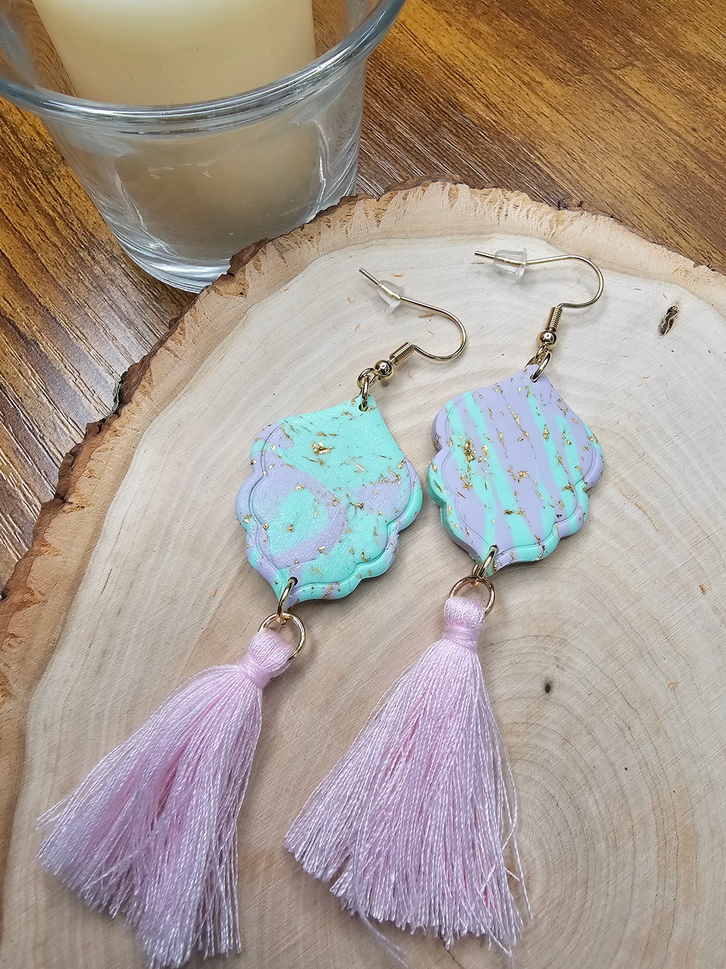 Pastel tassel hooks