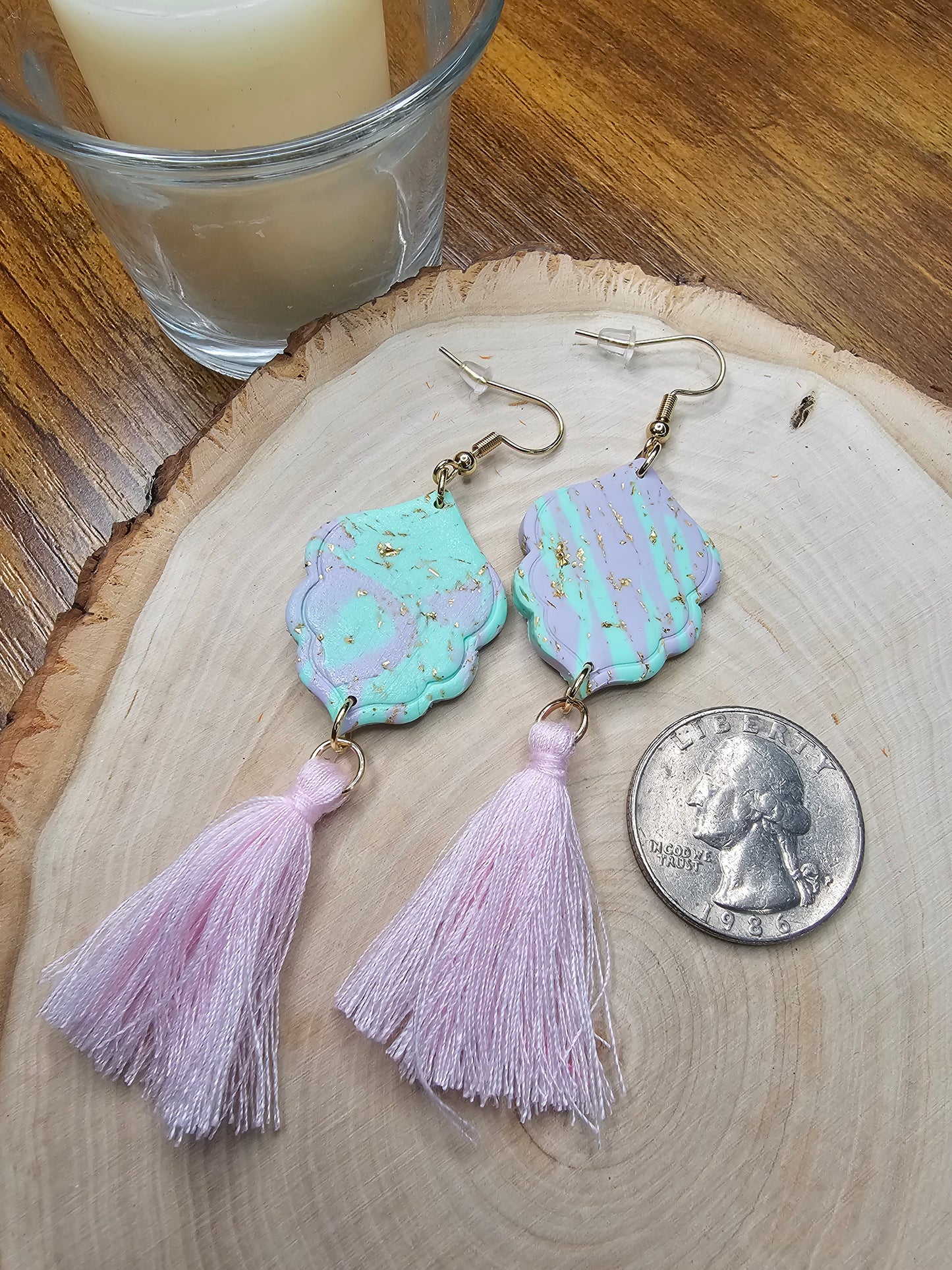 Pastel tassel hooks