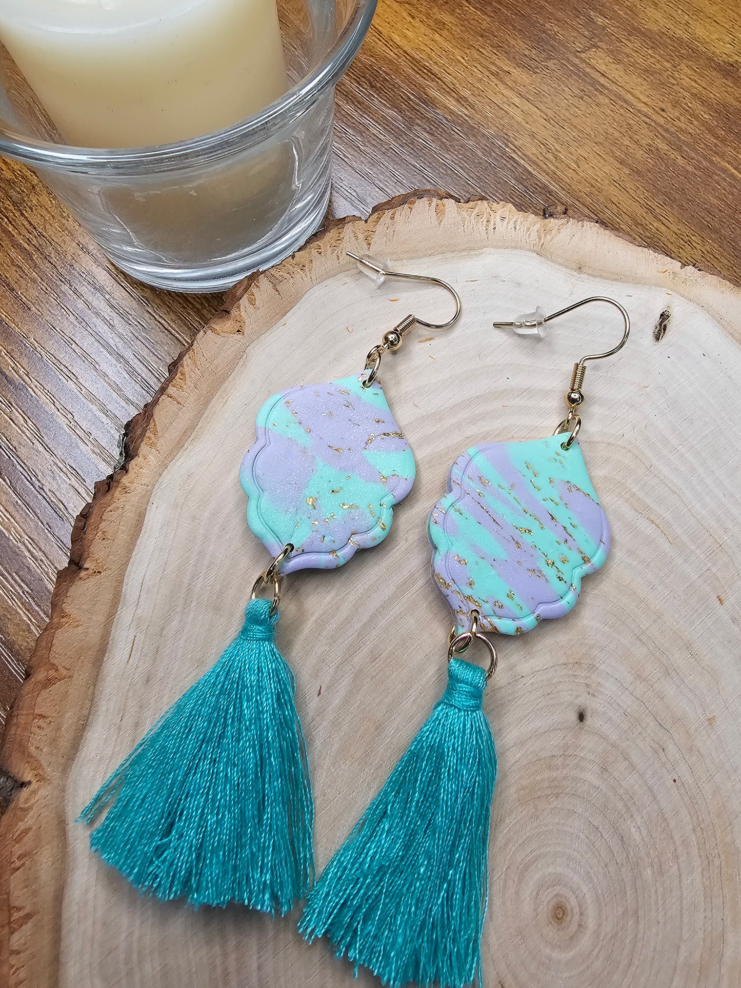 Pastel tassel hooks